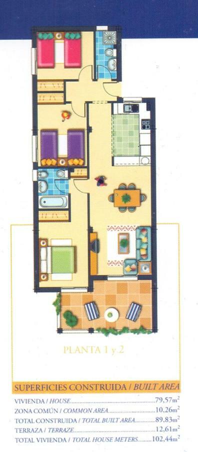 Ribera Beach 1 Apartment Nali Mar de Cristal Exteriör bild